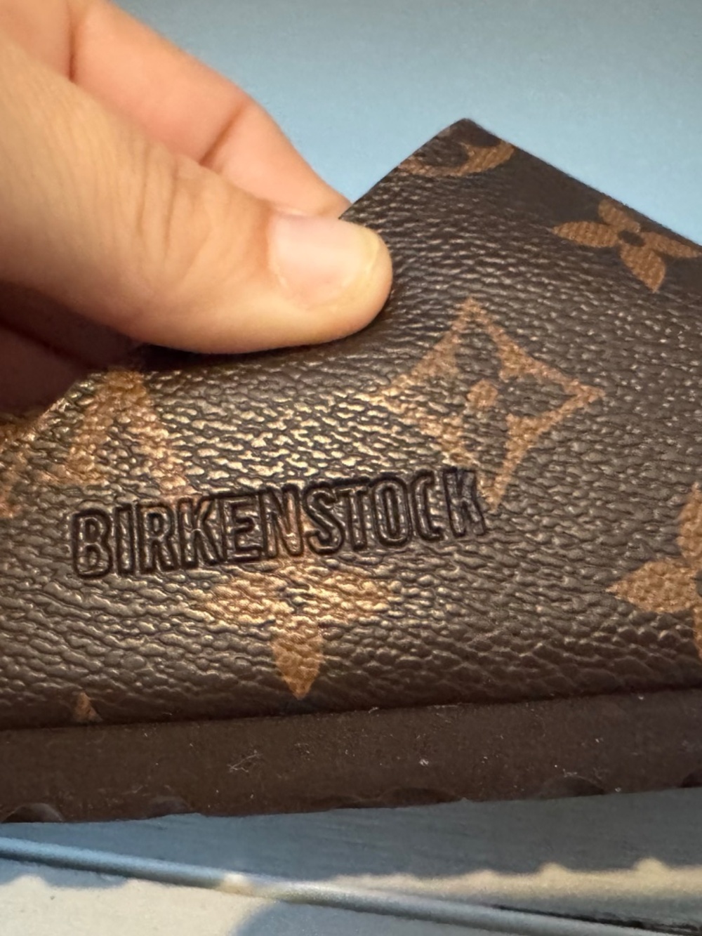 Birkenstock Arizona Custom Louis Vuitton Sandals Size 40 Women's 9 - Picture 11 of 11